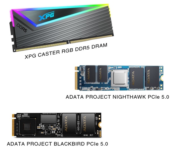 جدیدترین حافظه‌های رم و SSD برندهای ADATA و XPG در نمایشگاه CES 2022